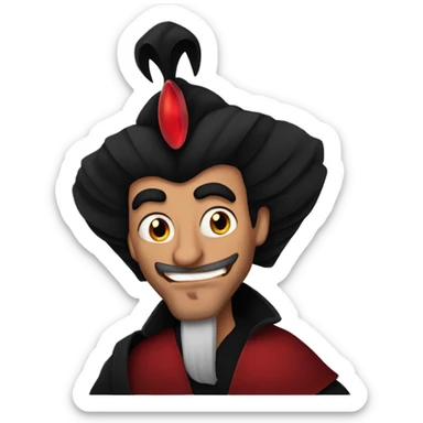 evil Jafar sticker
