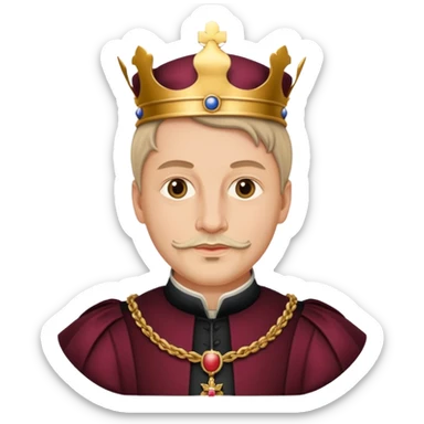 royal power  political  influence16th century sticker