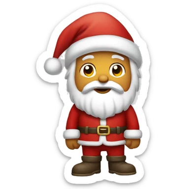 pere noel sticker