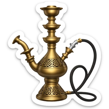 Old hookah  sticker