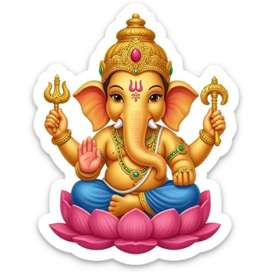 Lord ganesha sticker
