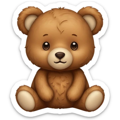 Oso de peluche cute sticker
