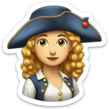 French-Revolution-girl-liberty-cap sticker