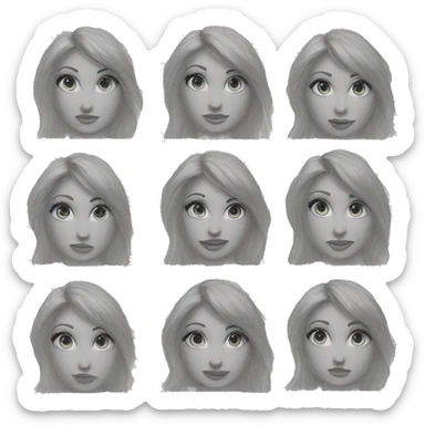 Unfinished sketch wip work in progress half sketch half photo sketches collage magazine face sticker