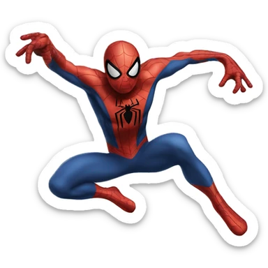 spiderman sticker