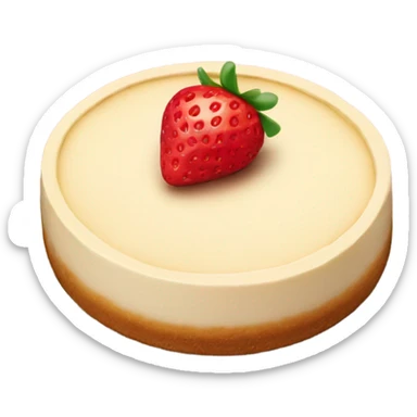 soft strawberry cheesecake  sticker