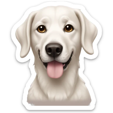 Aesthetic dog sticker