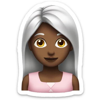 Tipping girl emoji  sticker