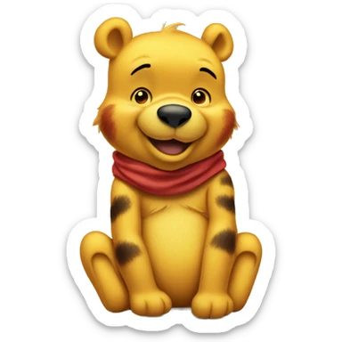 Winnie Pooh sticker