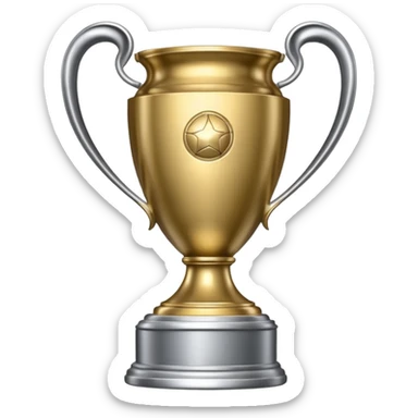 trophy champions league to write champions league trophy  sticker