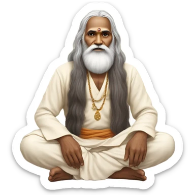 Maharishi Mahesh Yogi sticker
