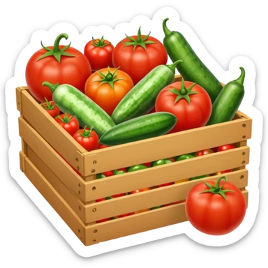 farm products in the box sticker