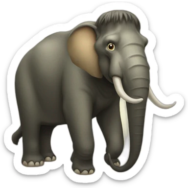 Mammouth sticker