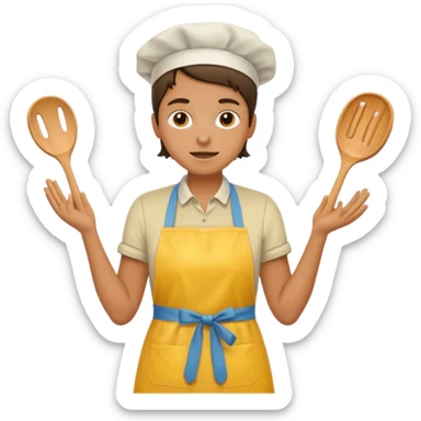 sponge in kitchen sticker