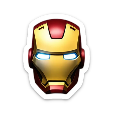 budget iron man sticker