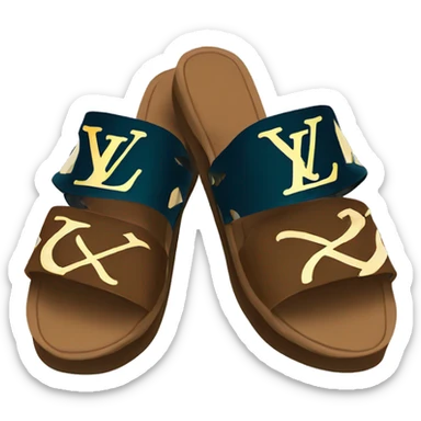 Louis Vuitton sandals  sticker