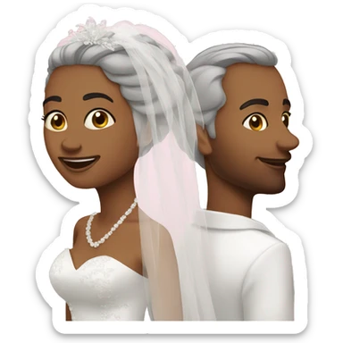 Mariage sticker