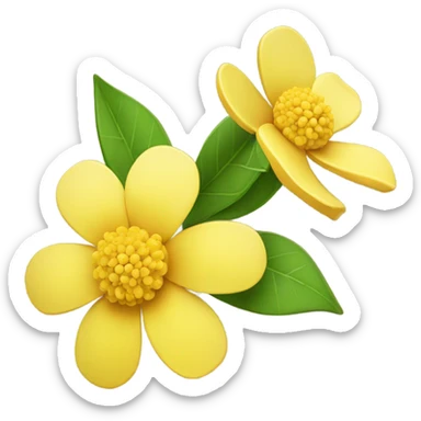 amarillo coquetee  sticker