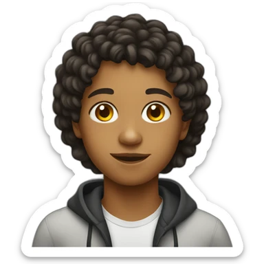 Brazilian teenager sticker