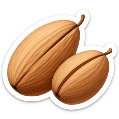 Almond sticker