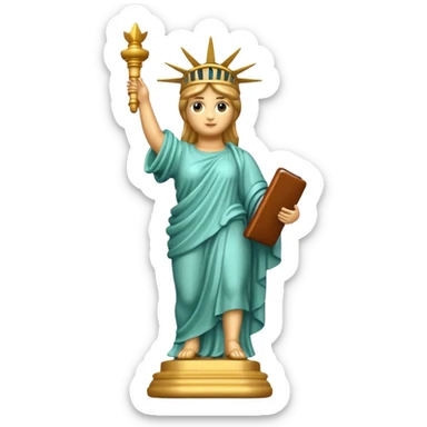 statue of freedom sticker