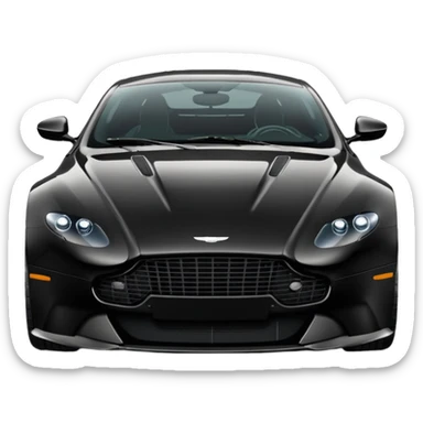 Aston Martin Vantage best view  sticker