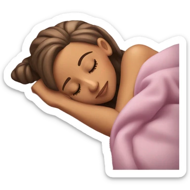 ariana grande sleeping sticker