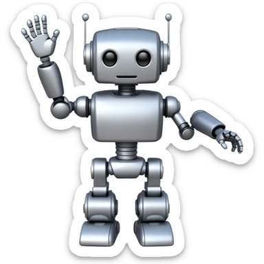robot dance sticker
