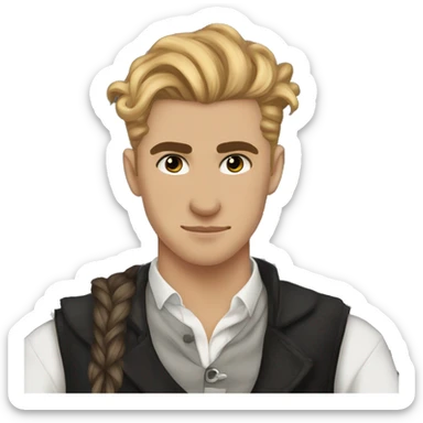 Kaz Brekker six of crows sticker