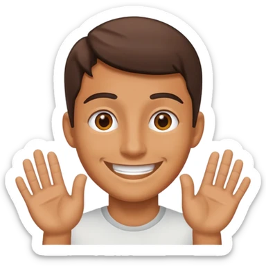 Some one doing six seven sticker