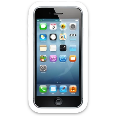 telefono de nueva generacion iphone sticker