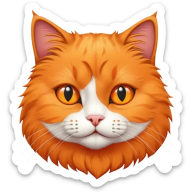 Scottish cat sticker