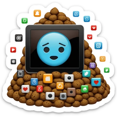 internet of shit, internet of things with a big shit sticker