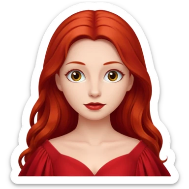 The Red Woman from “Game of Thrones” sticker