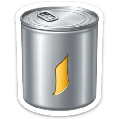 Tin Can sticker