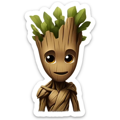 Groot pensativo  sticker