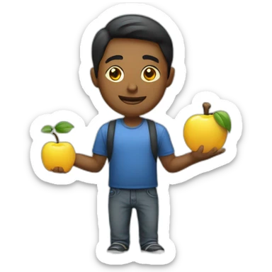 an iPhone seller sticker