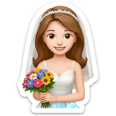 Bride sticker