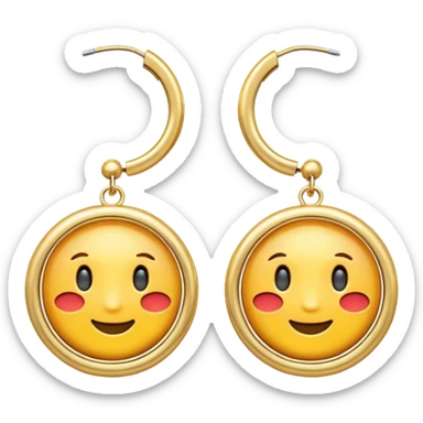 Earring Hoops sticker