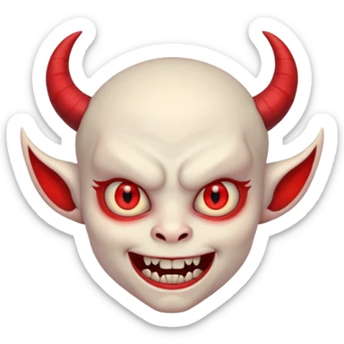 Young demon - small horns, mischiievous











 sticker