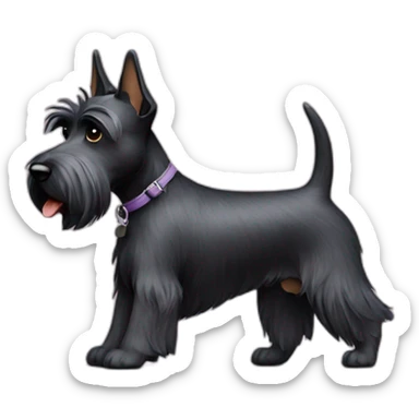scottish-terrier-dog-walking sticker