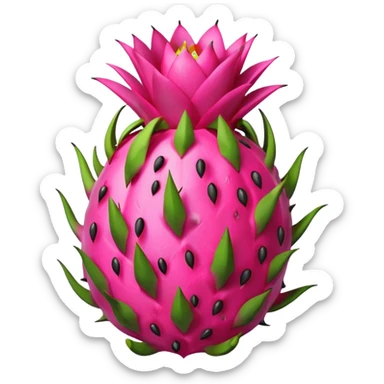 dragonfruit fruit sticker