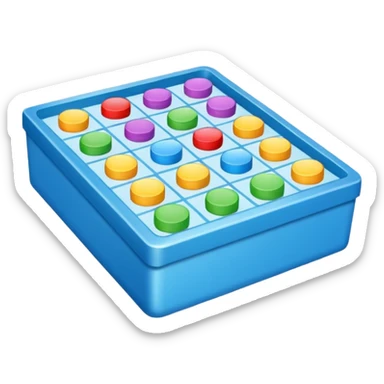 Create a blank lottery coupon clean and colorful sticker