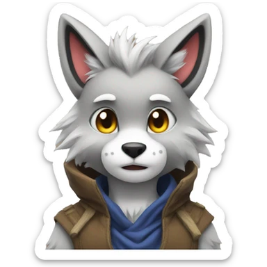furry kemono sticker