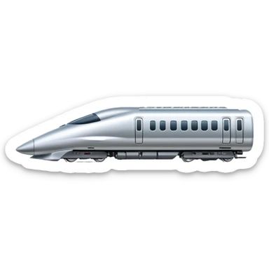 Bullet Train sticker