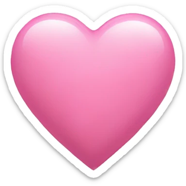 pink heart aesthetic sticker