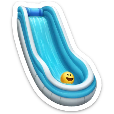 water slide sticker