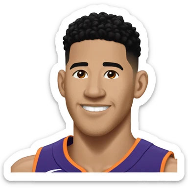devin booker sticker