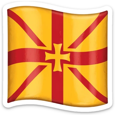 Flag of Kalmar Union sticker