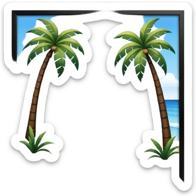 beach sticker